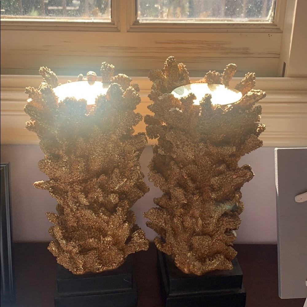 Brand new Z Gallerie candleholders